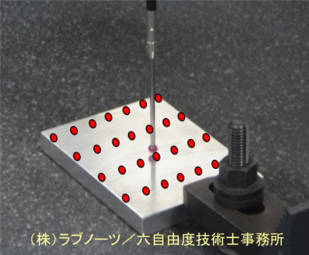 平面度の計測イメージ画像